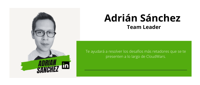 Adrian Sanchez Team Leader