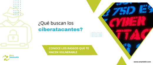 ¿QUÉ BUSCAN LOS ATACANTES? DESCUBRE LOS RASGOS QUE TE PUEDEN HACER MÁS VULNERABLE