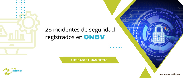 Incidentes de seguridad registrados en la comisión nacional bancaria y de valores