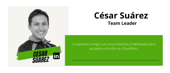 Cesar Suarez Team Leader