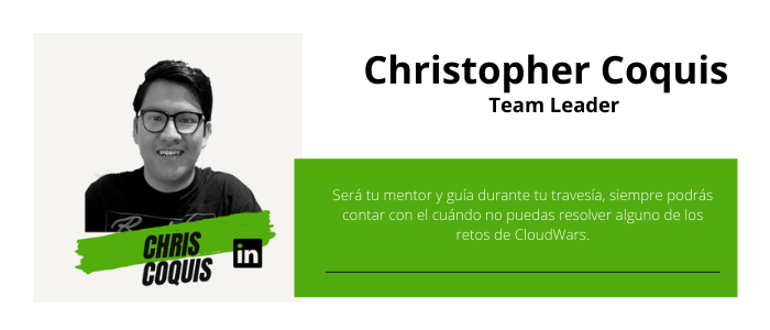 Christopher Coquis Team Leader