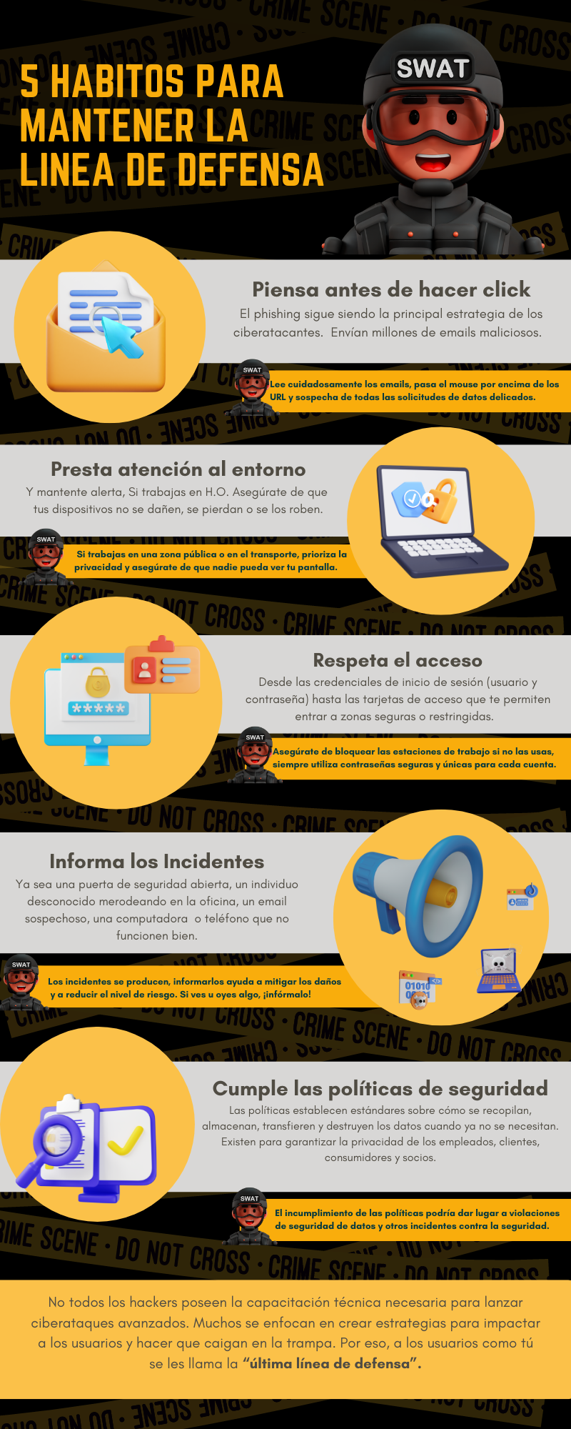 Infografia 5 HABITOS PARA MANTENER LA  LINEA DE DEFENSA (1)