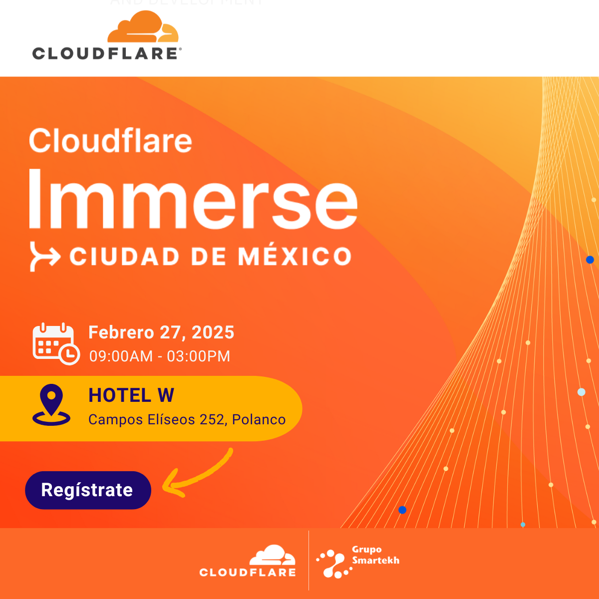 Invitación Immerse CDMX