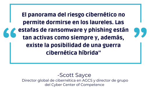 scott sayce, director de cibernética en AGCS y director de grupo de Cyber Center of Competence-1